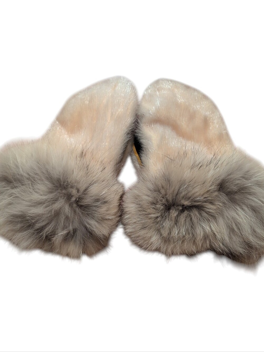 Vintage Fur Mittens
